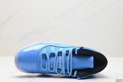 Nike Air Jordan 11 Retro High-Top Sneakers – Blue & White