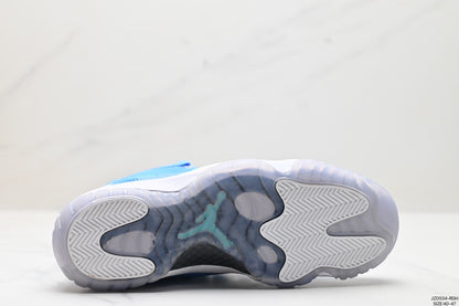 Nike Air Jordan 11 Retro High-Top Sneakers – Blue & White