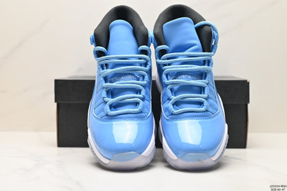 Nike Air Jordan 11 Retro High-Top Sneakers – Blue & White