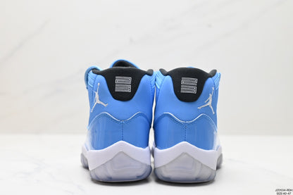 Nike Air Jordan 11 Retro High-Top Sneakers – Blue & White