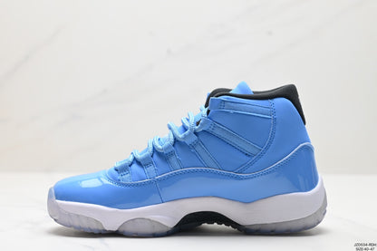 Nike Air Jordan 11 Retro High-Top Sneakers – Blue & White