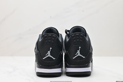 Nike Air Jordan 4 Retro SE Black Canvas – Black & Grey