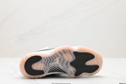 Nike Air Jordan 11 Retro High-Top Sneakers – White & Black
