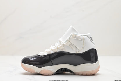 Nike Air Jordan 11 Retro High-Top Sneakers – White & Black