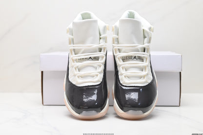 Nike Air Jordan 11 Retro High-Top Sneakers – White & Black