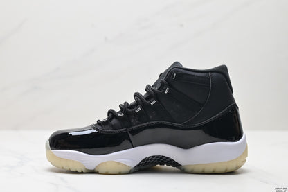 Nike Air Jordan 11 Retro High-Top Sneakers – Black & White