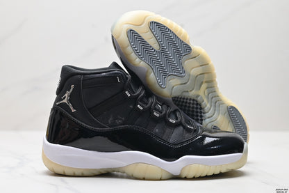 Nike Air Jordan 11 Retro High-Top Sneakers – Black & White