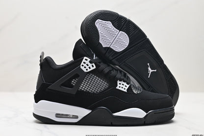 Nike Air Jordan 4 Retro White Thunder – Black & White