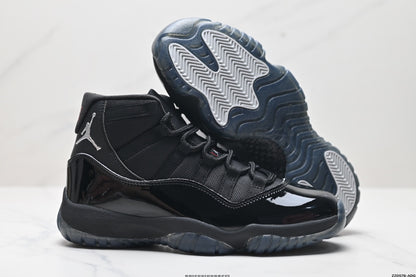 Nike Air Jordan 11 Retro High-Top Sneakers – All Black