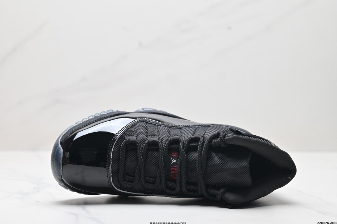 Nike Air Jordan 11 Retro High-Top Sneakers – All Black