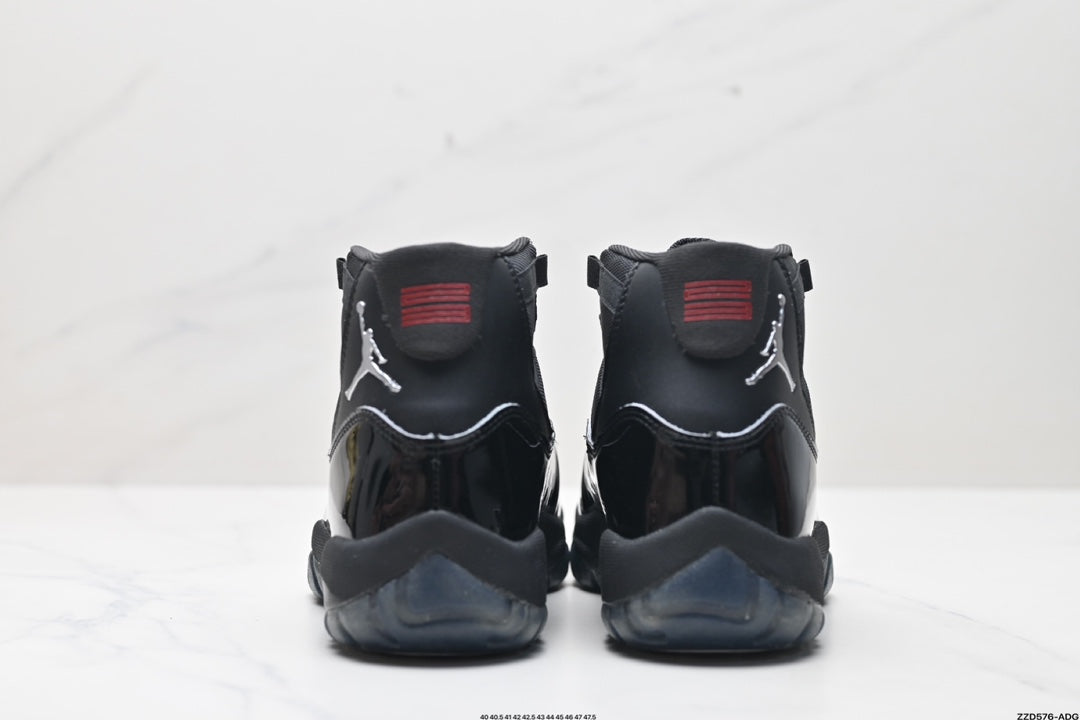 Nike Air Jordan 11 Retro High-Top Sneakers – All Black