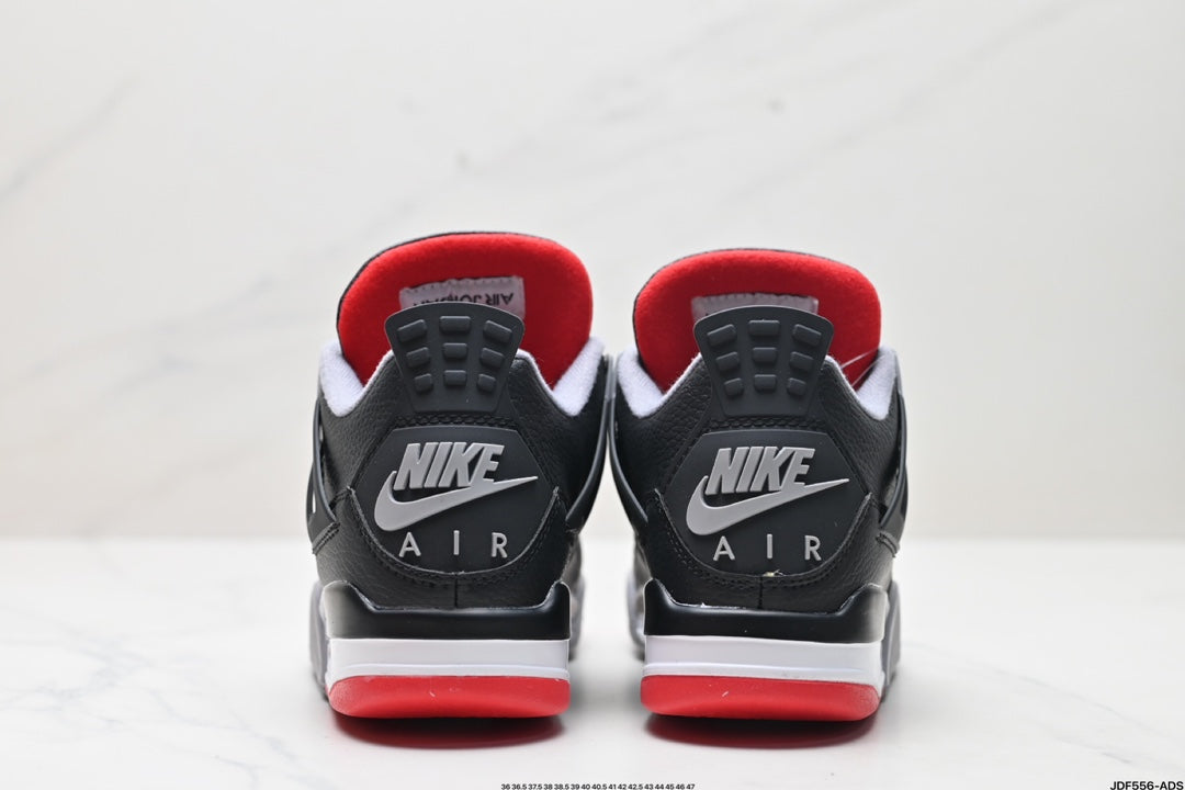 Nike Air Jordan 4 Retro Bred Reimagined – Black, Red & Grey