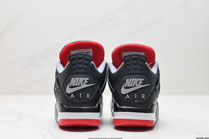 Nike Air Jordan 4 Retro Bred Reimagined – Black, Red & Grey
