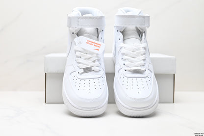 Nike Air Force 1 Mid ’07 Sneakers – All White