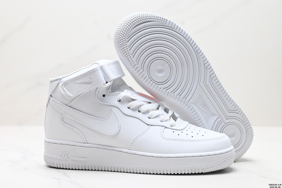 Nike Air Force 1 Mid ’07 Sneakers – All White