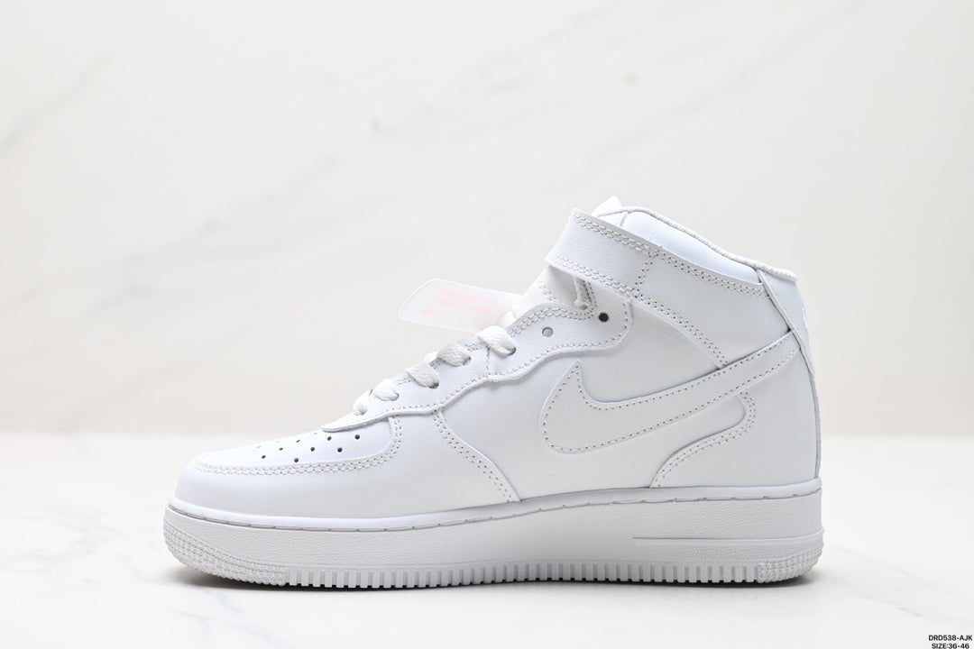 Nike Air Force 1 Mid ’07 Sneakers – All White