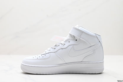 Nike Air Force 1 Mid ’07 Sneakers – All White