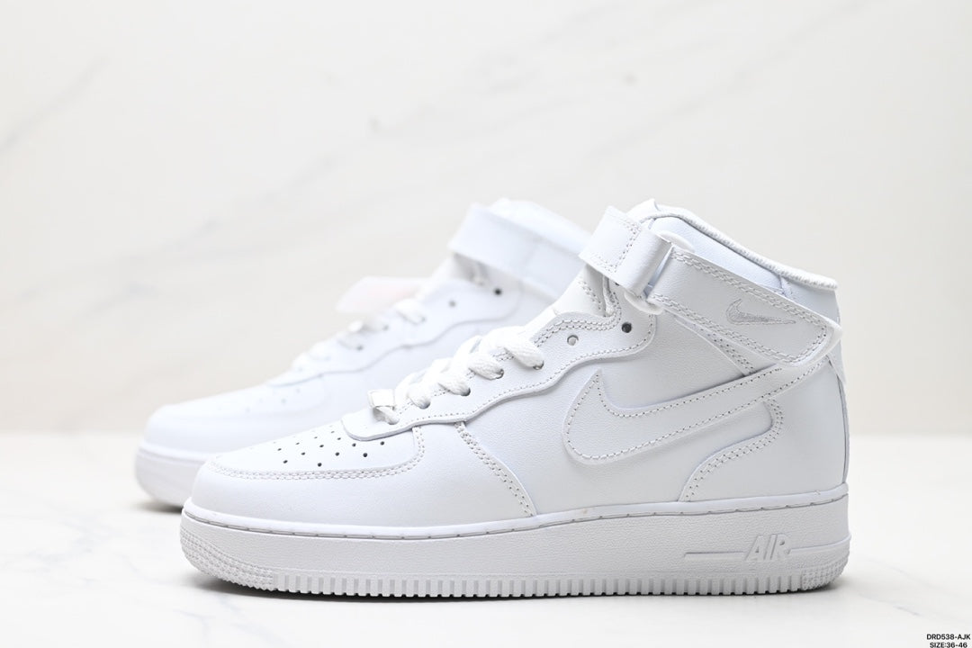 Nike Air Force 1 Mid ’07 Sneakers – All White