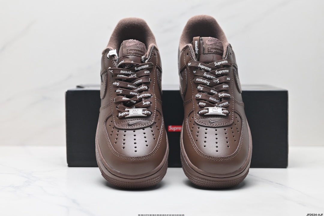 Nike Air Force 1 Low ’07 Sneakers – Dark Brown