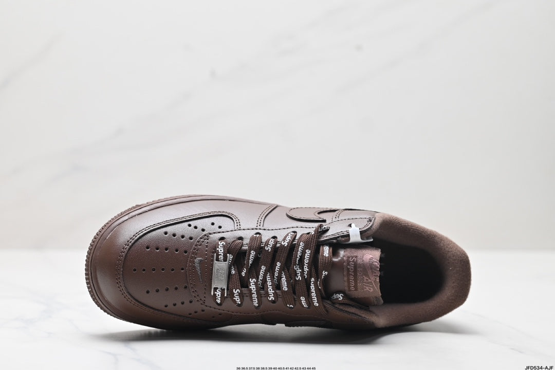 Nike Air Force 1 Low ’07 Sneakers – Dark Brown