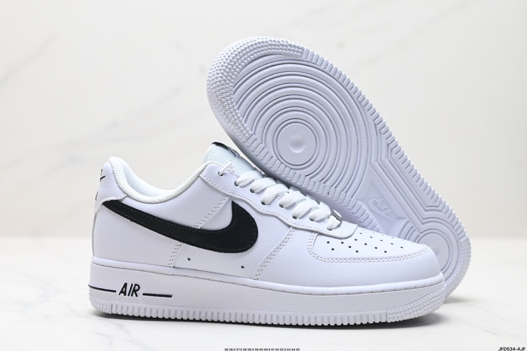 Nike Air Force 1 Low ’07 Sneakers – White & Black