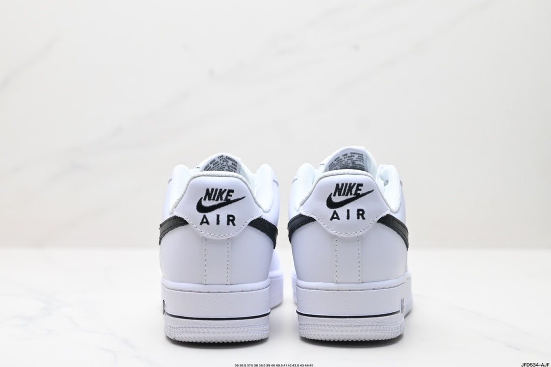 Nike Air Force 1 Low ’07 Sneakers – White & Black