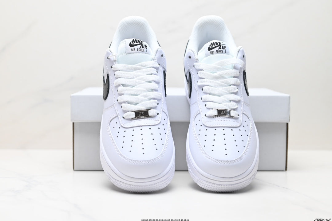 Nike Air Force 1 Low ’07 Sneakers – White & Black