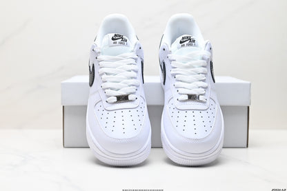 Nike Air Force 1 Low ’07 Sneakers – White & Black
