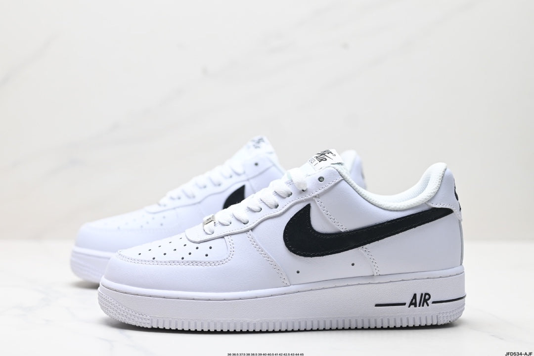 Nike Air Force 1 Low ’07 Sneakers – White & Black
