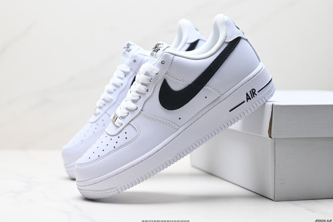 Nike Air Force 1 Low ’07 Sneakers – White & Black