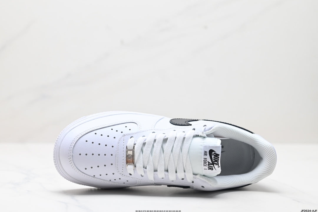Nike Air Force 1 Low ’07 Sneakers – White & Black